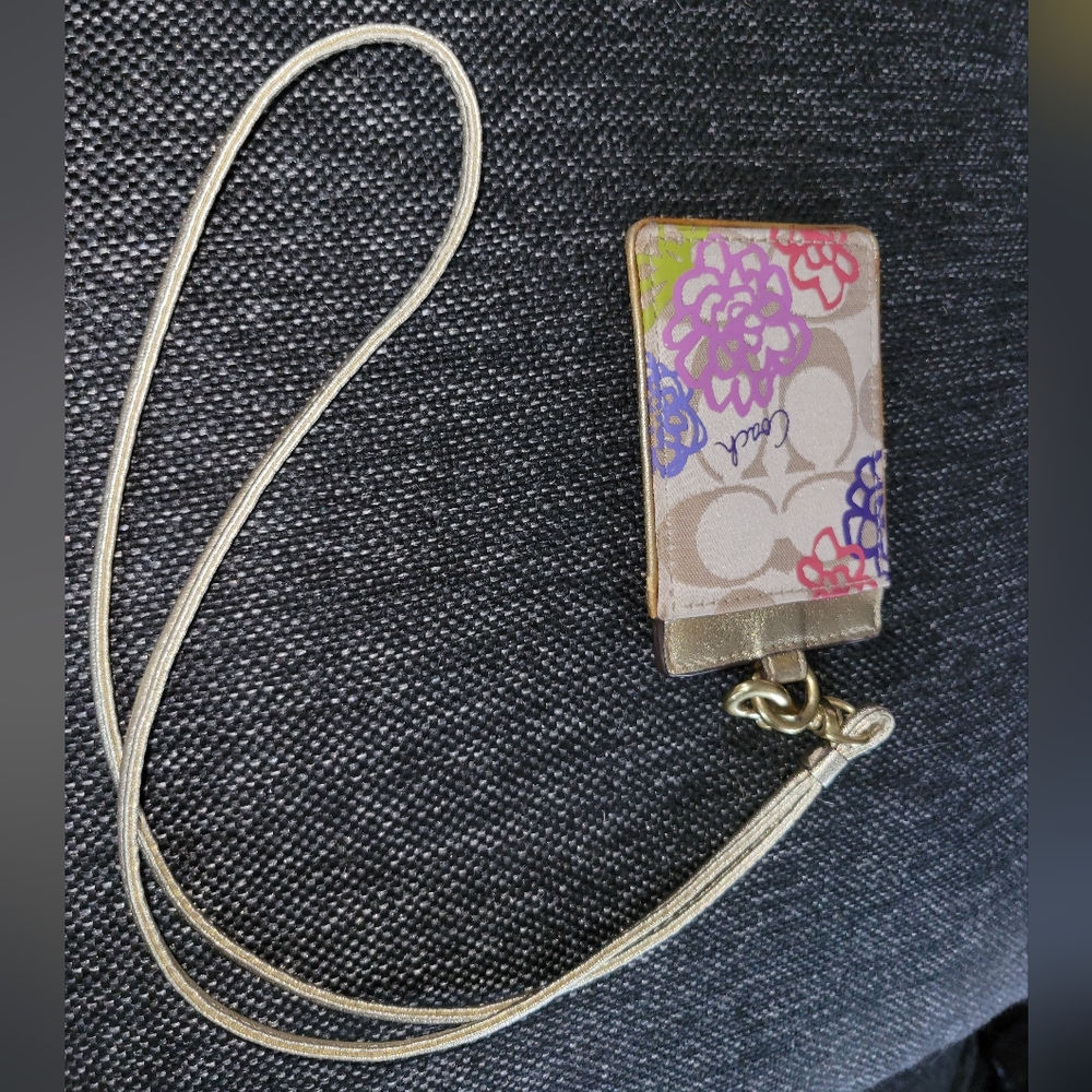 Coach ID Lanyard